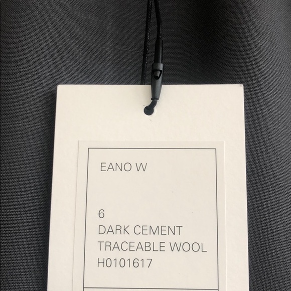 NEW • Theory • Eano Wool Shift Dress 6 / 12 Gray - Picture 5 of 5